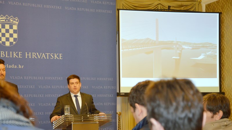 Ministar Butković: Pelješki most jedan je od najvažnijih infrastrukturnih projekata u Hrvatskoj